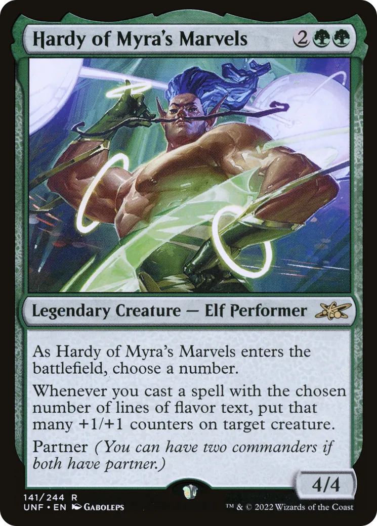 Hardy of Myra's Marvels — Unfinity — Magic: The Gathering