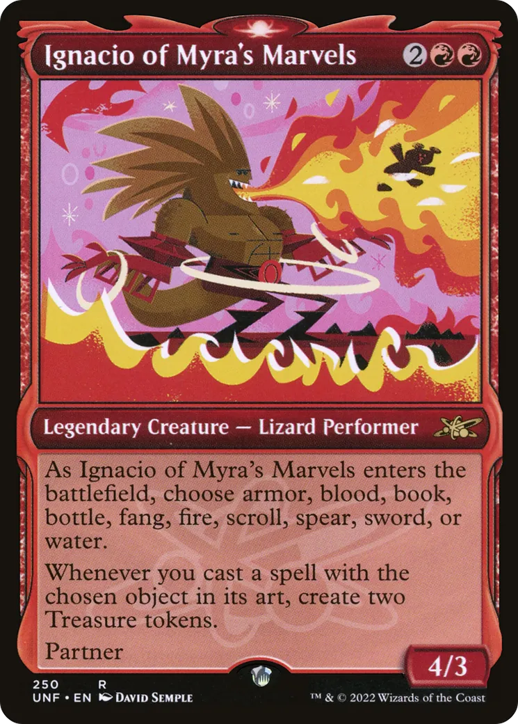 Ignacio of Myra's Marvels — Unfinity — Magic: The Gathering