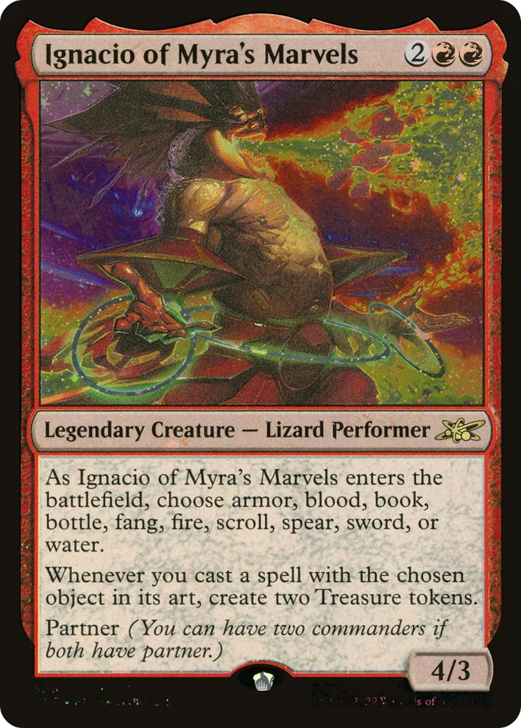 Ignacio of Myra's Marvels — Unfinity — Magic: The Gathering