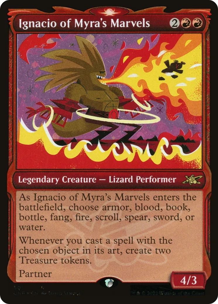 Ignacio of Myra's Marvels — Unfinity — Magic: The Gathering