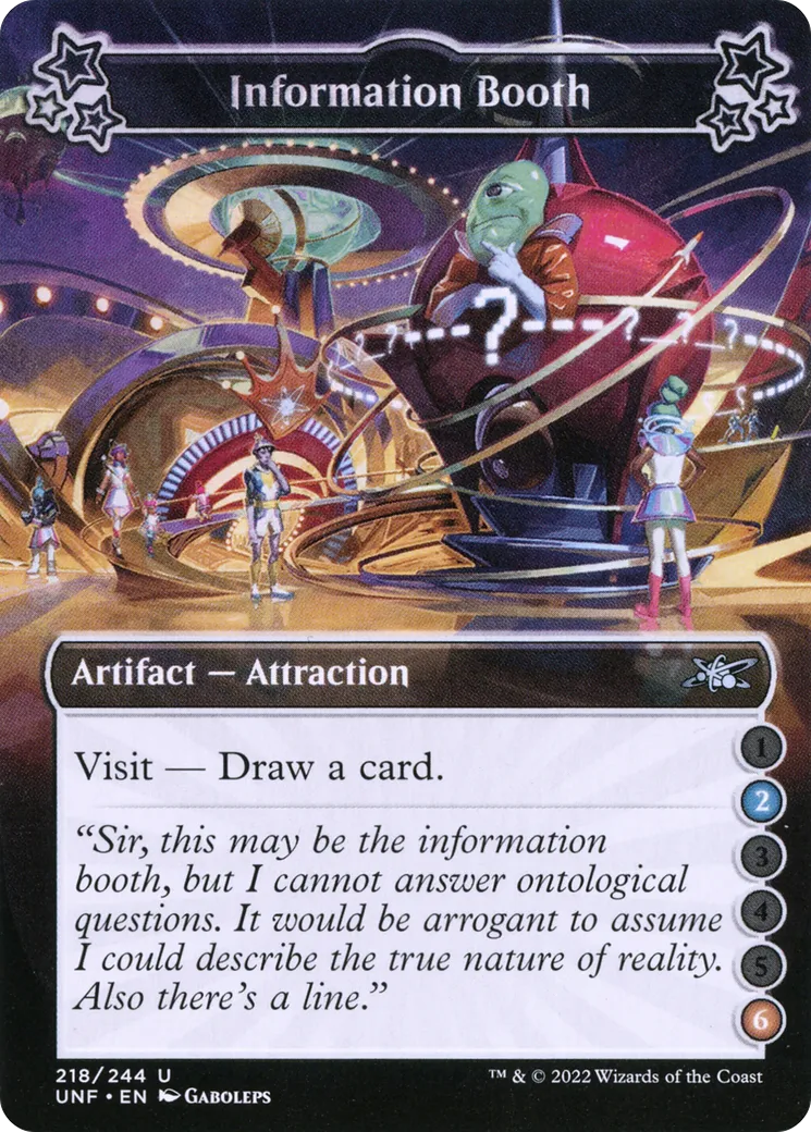 Information Booth — Unfinity — Magic: The Gathering