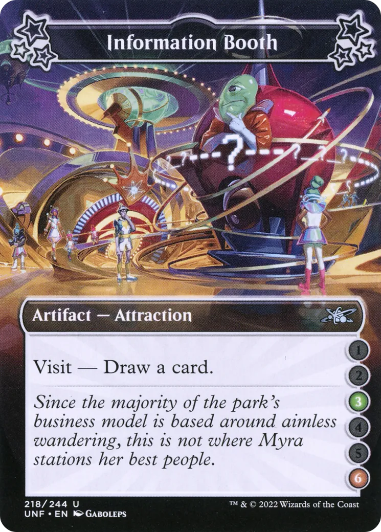 Information Booth — Unfinity — Magic: The Gathering