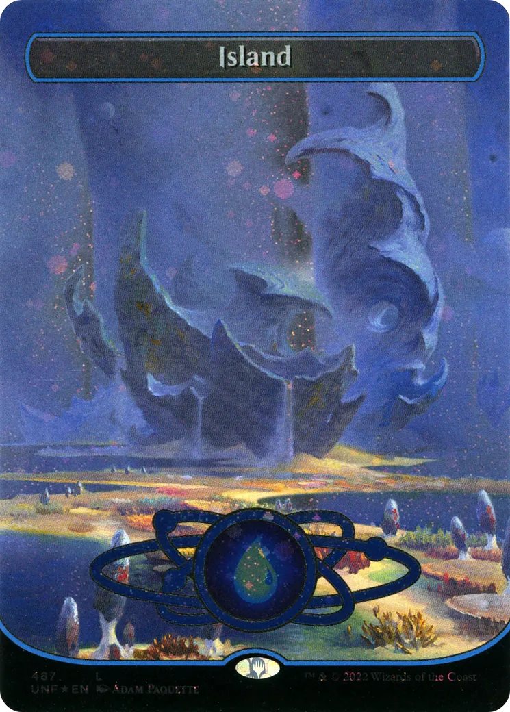 Island — Unfinity — Magic: The Gathering