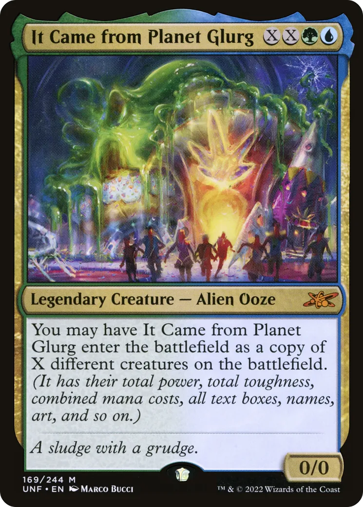 It Came from Planet Glurg — Unfinity — Magic: The Gathering
