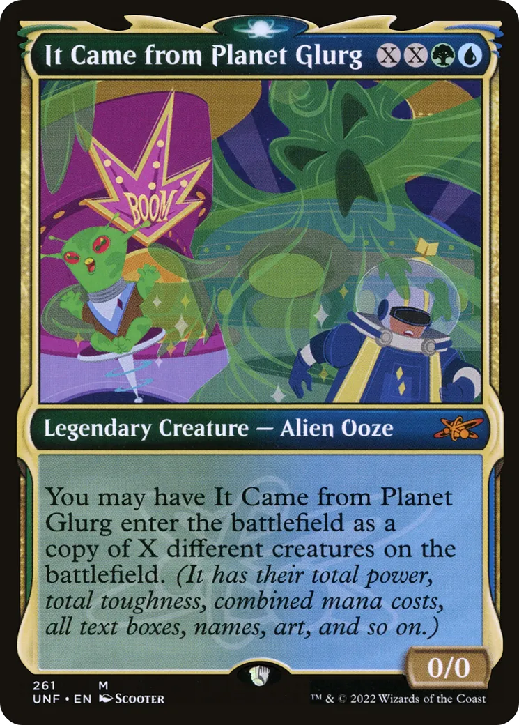 It Came from Planet Glurg — Unfinity — Magic: The Gathering