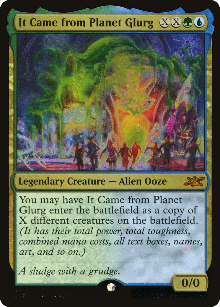 It Came from Planet Glurg — Unfinity — Magic: The Gathering