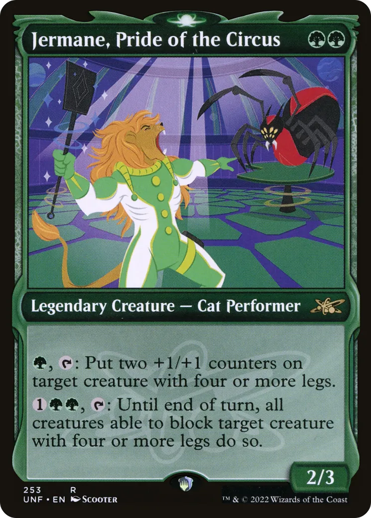 Jermane, Pride of the Circus — Unfinity — Magic: The Gathering