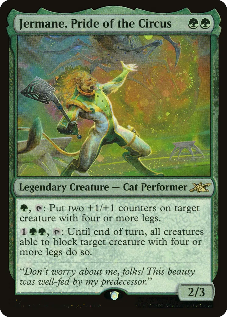 Jermane, Pride of the Circus — Unfinity — Magic: The Gathering