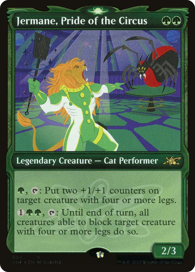 Jermane, Pride of the Circus — Unfinity — Magic: The Gathering