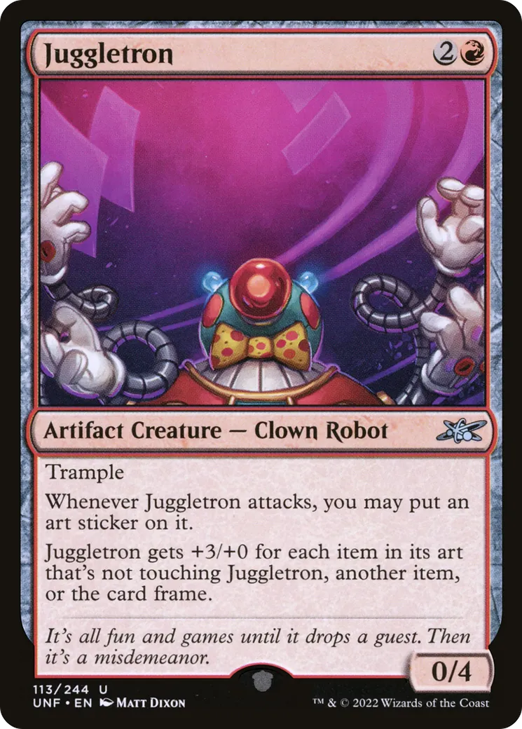 Juggletron — Unfinity — Magic: The Gathering