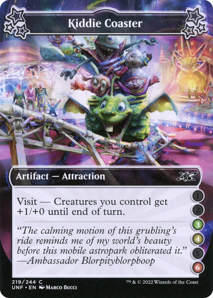 Kiddie Coaster — Unfinity — Magic: The Gathering