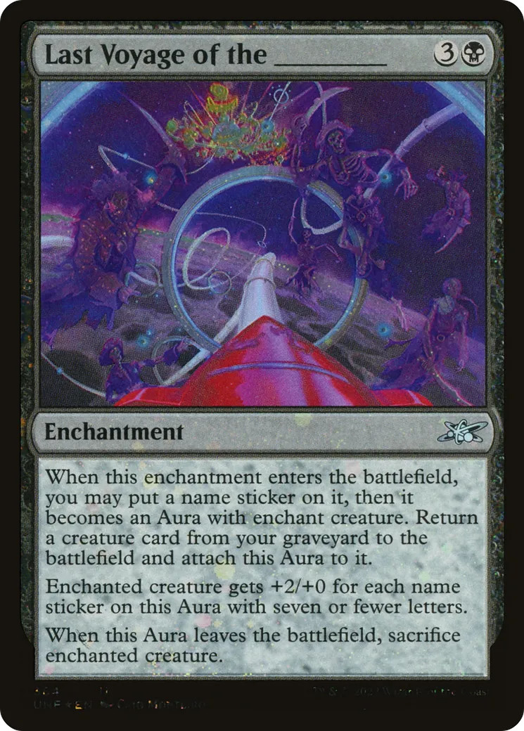 Last Voyage of the _____ from Unfinity - Magic: The Gathering