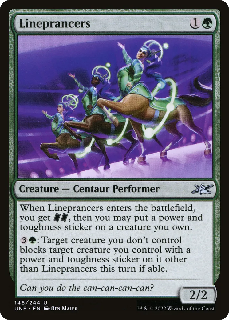 Lineprancers — Unfinity — Magic: The Gathering