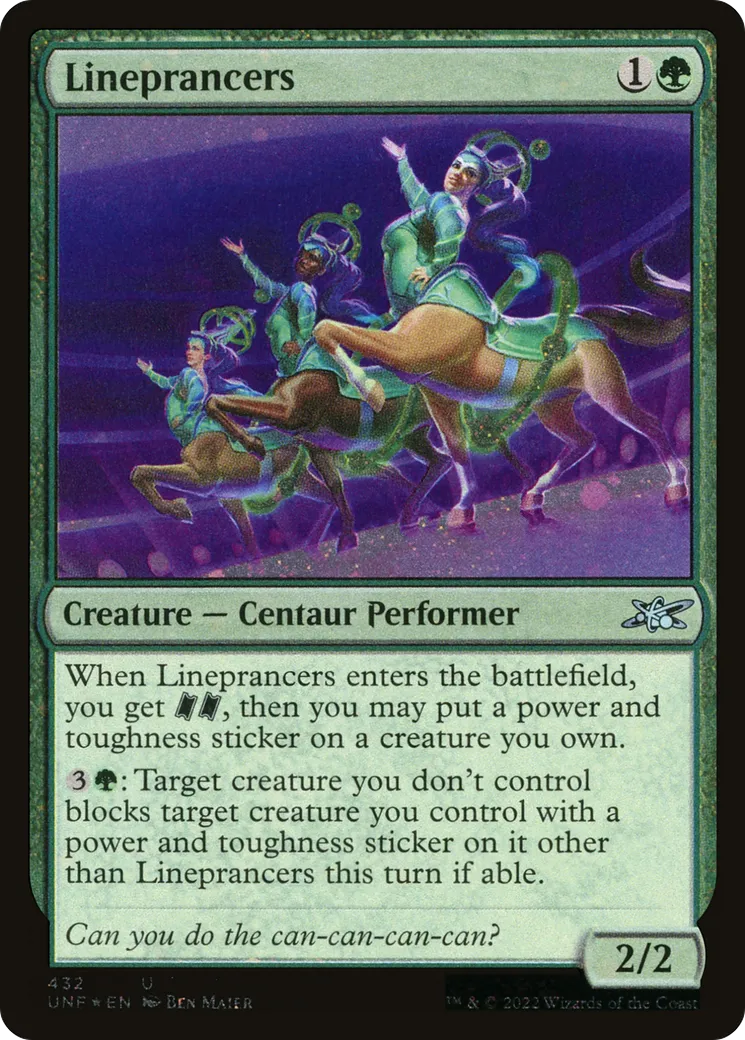 Lineprancers — Unfinity — Magic: The Gathering