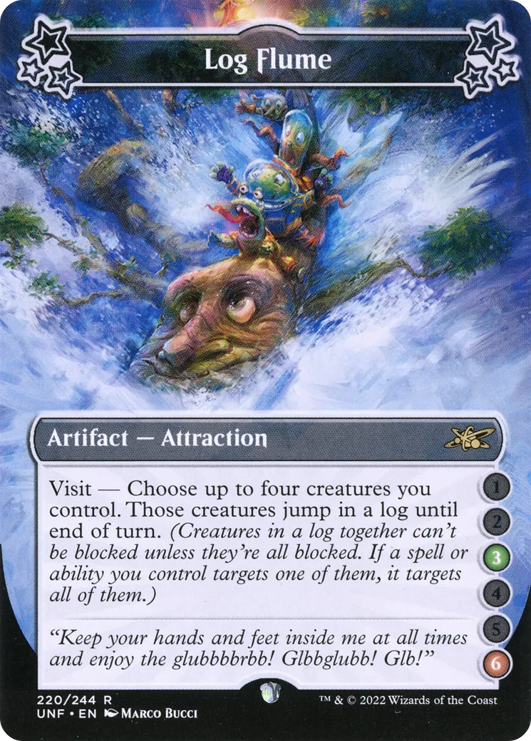 Log Flume — Unfinity — Magic: The Gathering