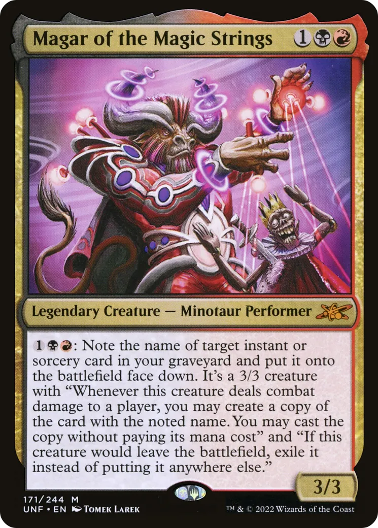 Magar of the Magic Strings — Unfinity — Magic: The Gathering