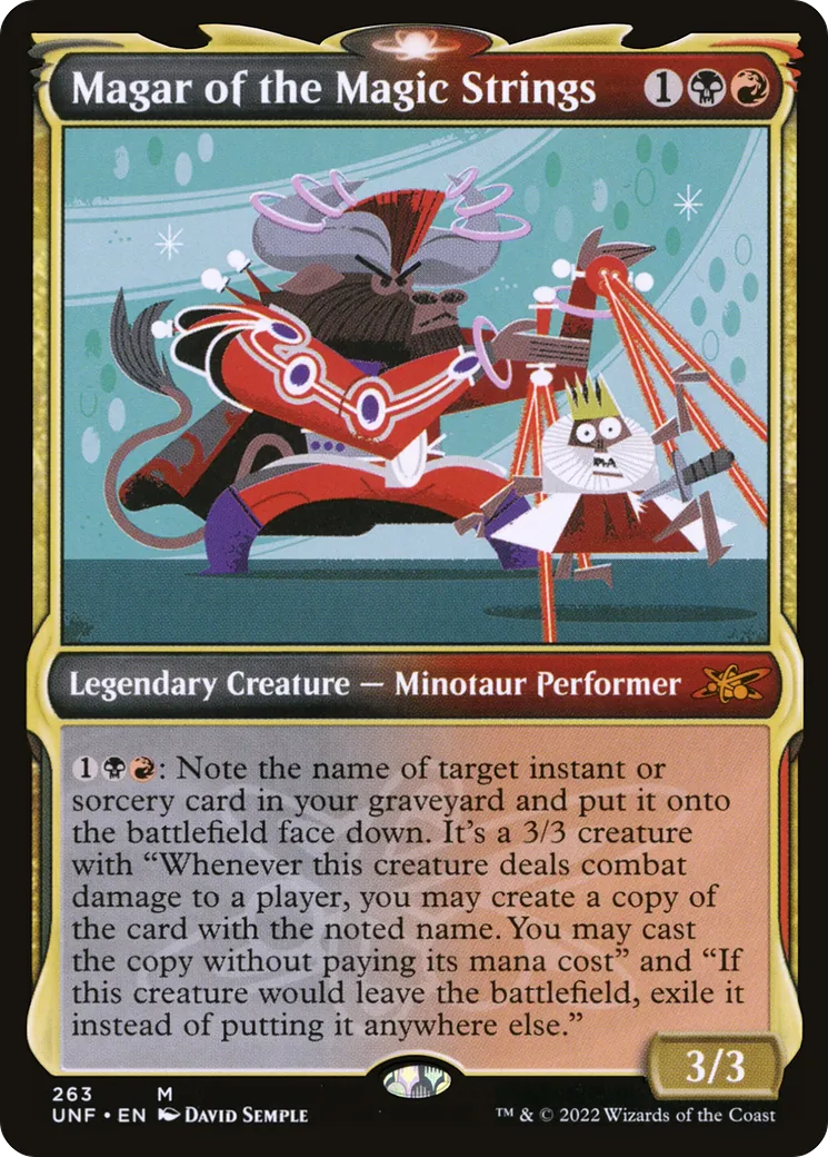 Magar of the Magic Strings — Unfinity — Magic: The Gathering