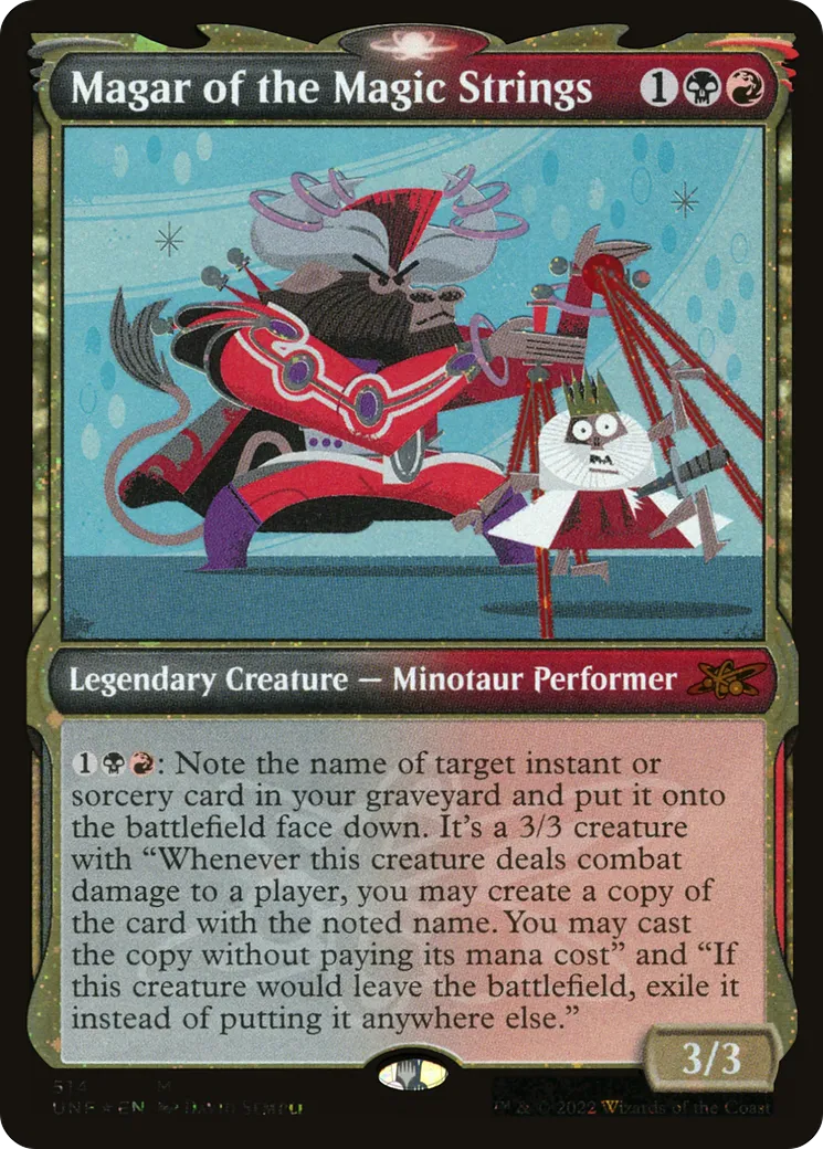 Magar of the Magic Strings — Unfinity — Magic: The Gathering