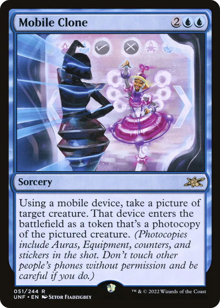 Mobile Clone — Unfinity — Magic: The Gathering