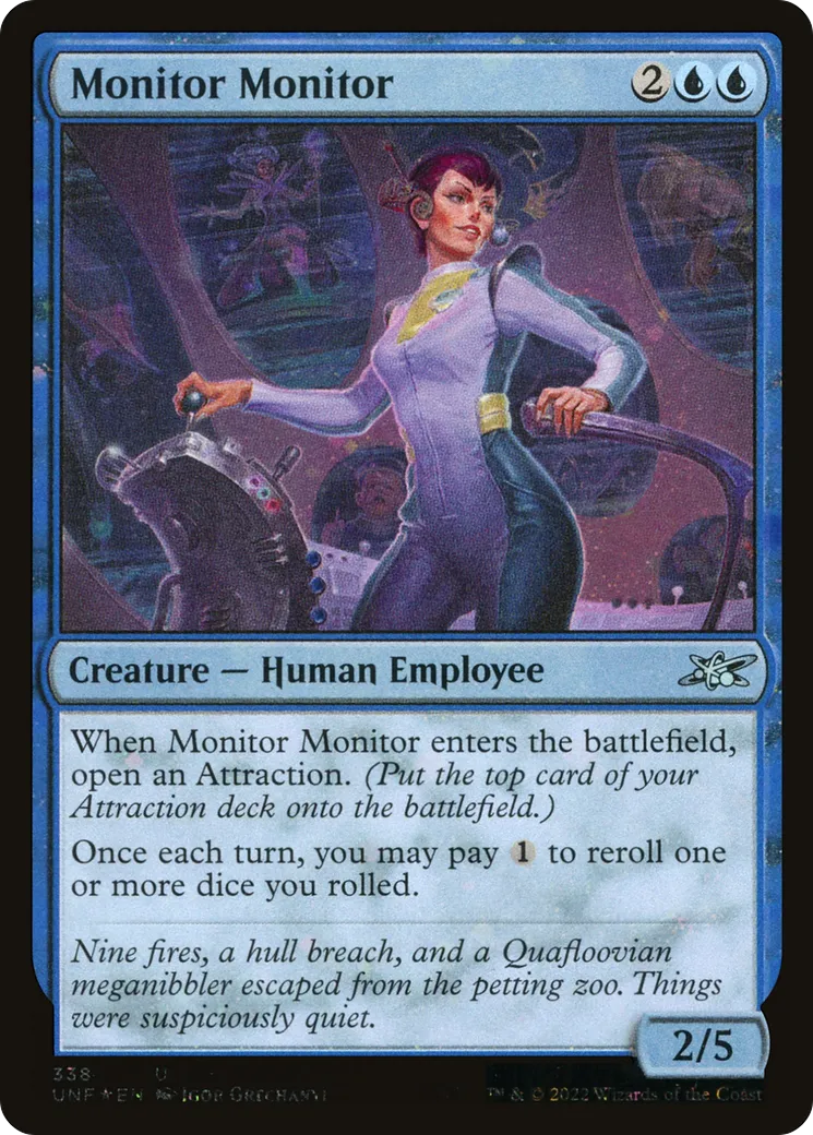 Monitor Monitor from Unfinity - Magic: The Gathering