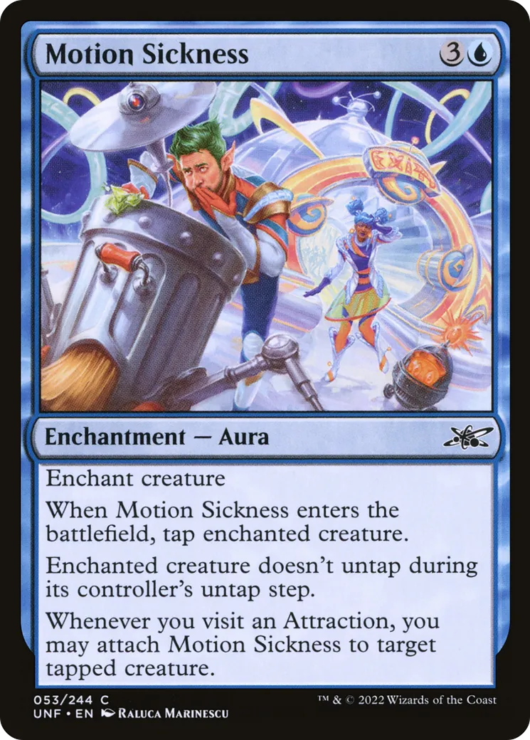 Motion Sickness — Unfinity — Magic: The Gathering