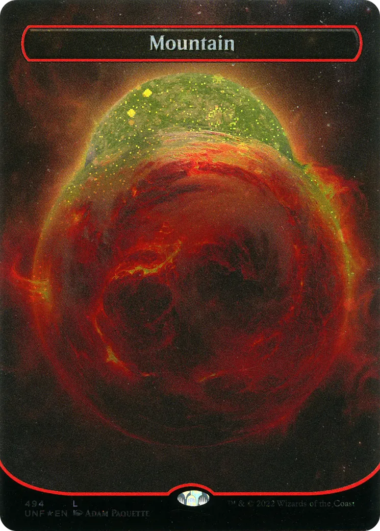 Mountain — Unfinity — Magic: The Gathering