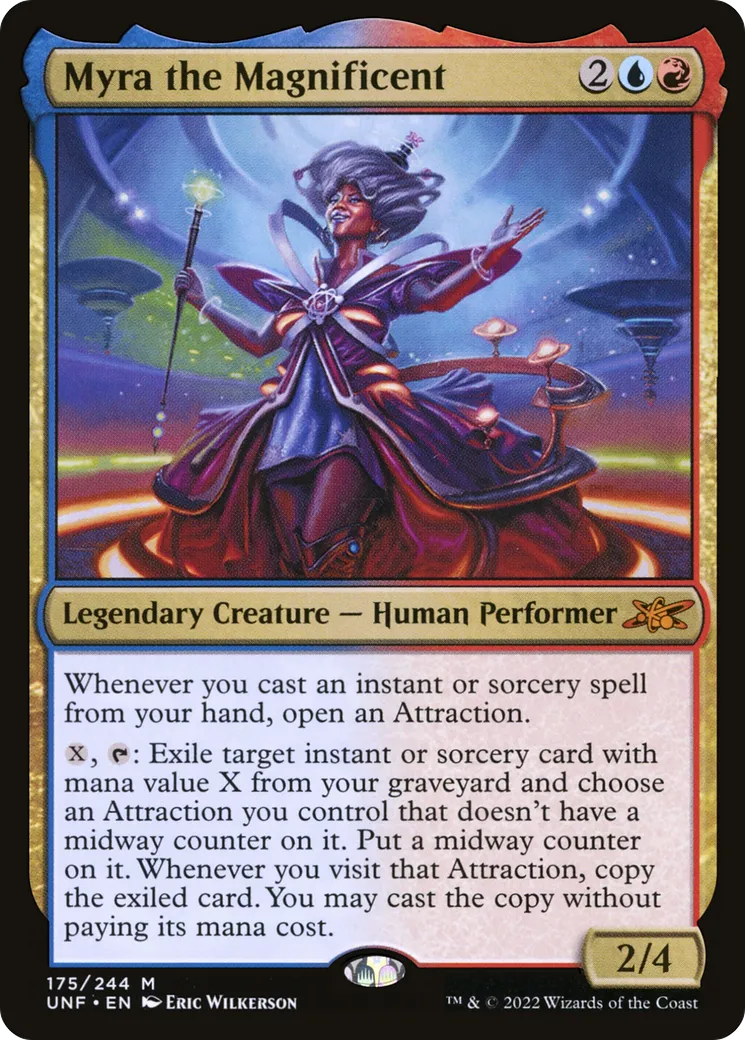 Myra the Magnificent — Unfinity — Magic: The Gathering