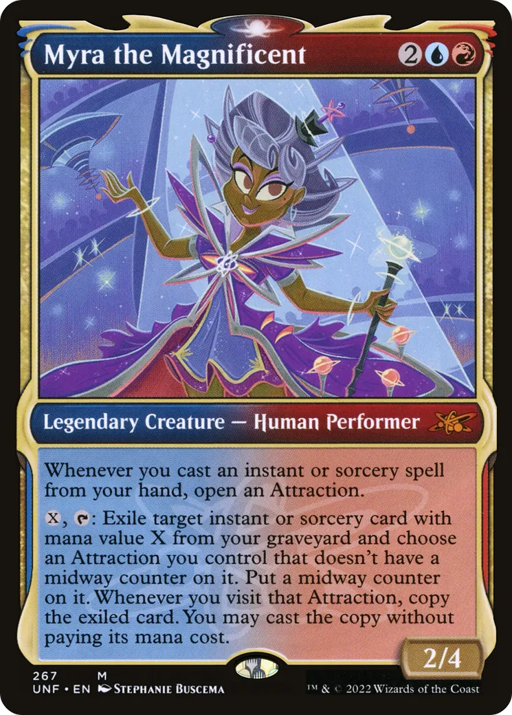 Myra the Magnificent — Unfinity — Magic: The Gathering