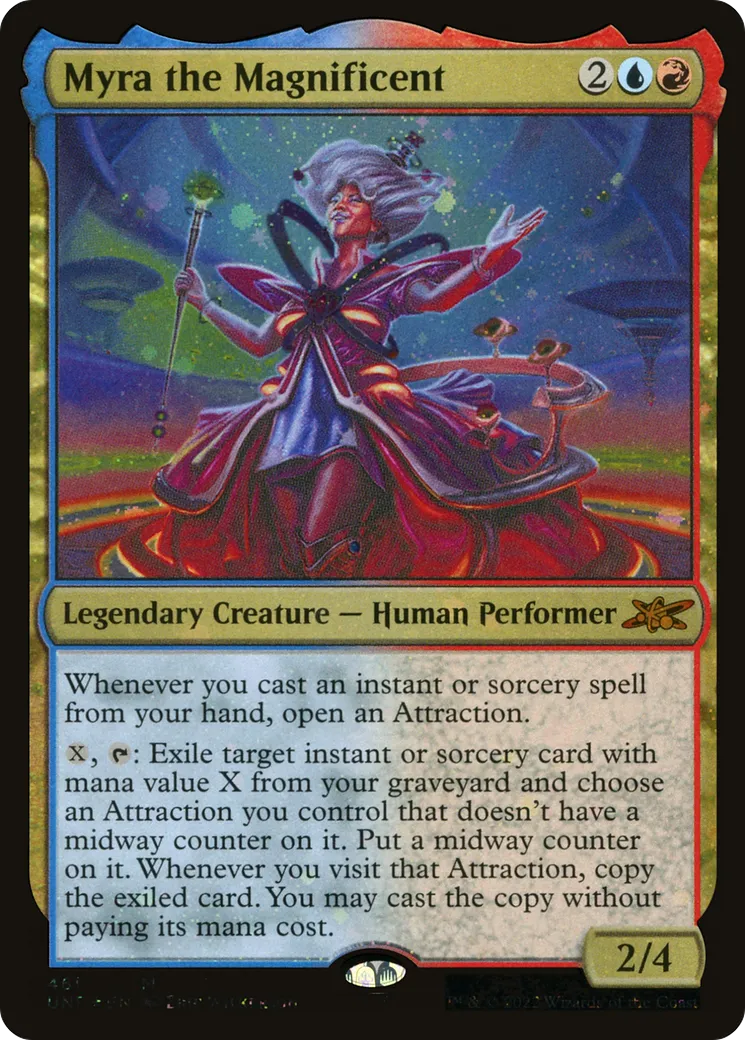 Myra the Magnificent — Unfinity — Magic: The Gathering