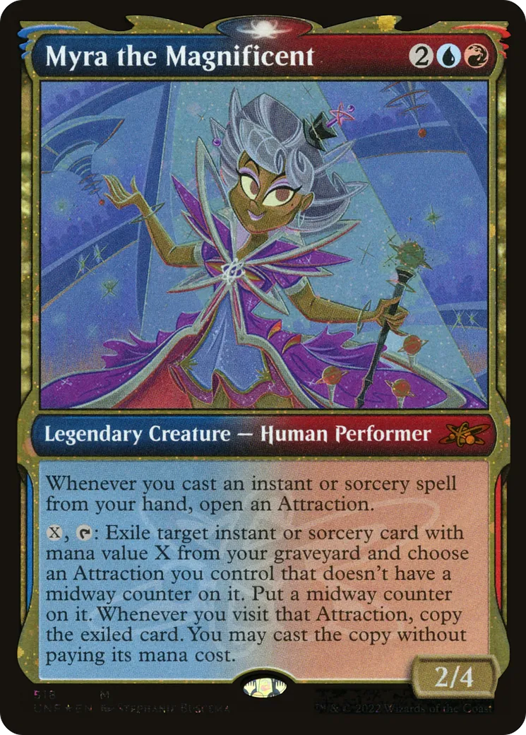 Myra the Magnificent — Unfinity — Magic: The Gathering