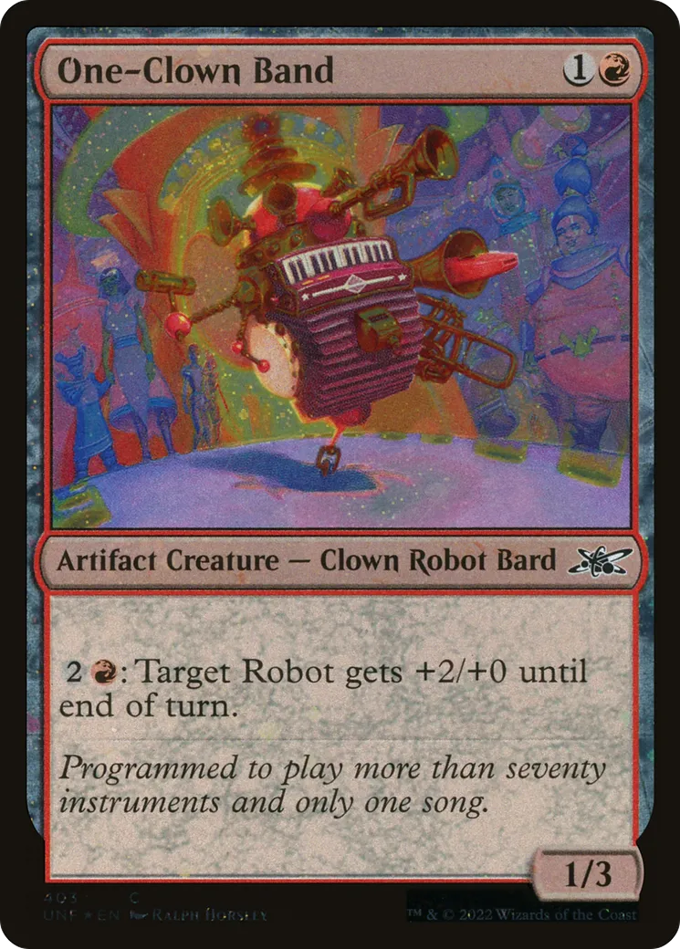 One-Clown Band — Unfinity — Magic: The Gathering