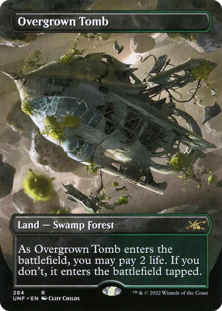 Overgrown Tomb — Unfinity — Magic: The Gathering