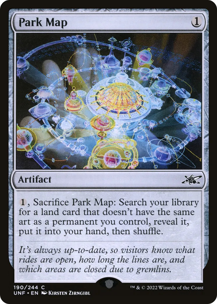 Park Map — Unfinity — Magic: The Gathering