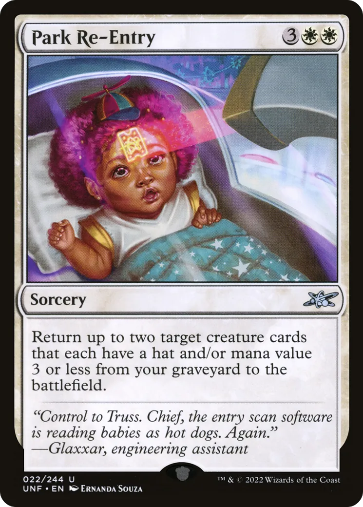 Park Re-Entry — Unfinity — Magic: The Gathering