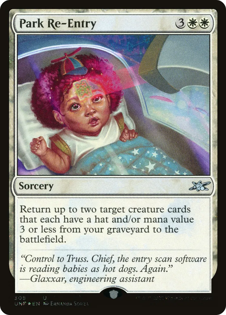 Park Re-Entry — Unfinity — Magic: The Gathering