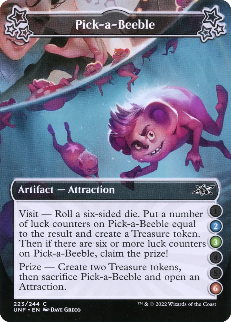Pick-a-Beeble — Unfinity — Magic: The Gathering