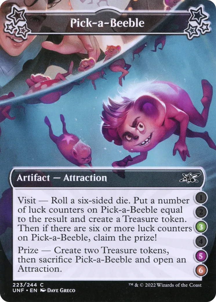 Pick-a-Beeble — Unfinity — Magic: The Gathering
