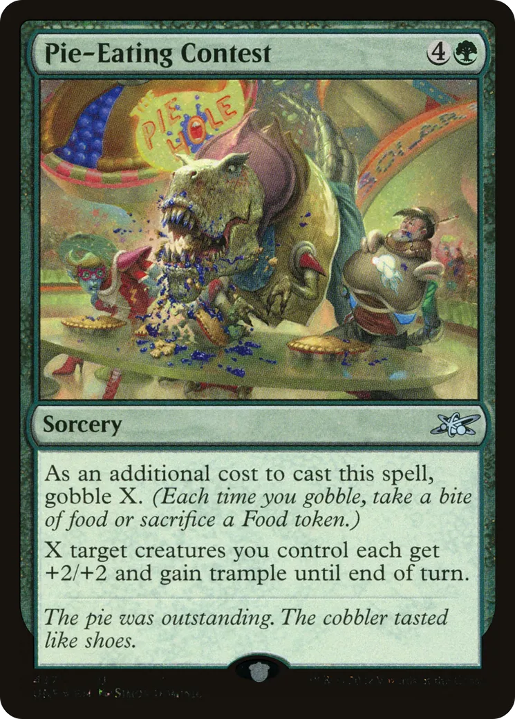 Pie-Eating Contest — Unfinity — Magic: The Gathering