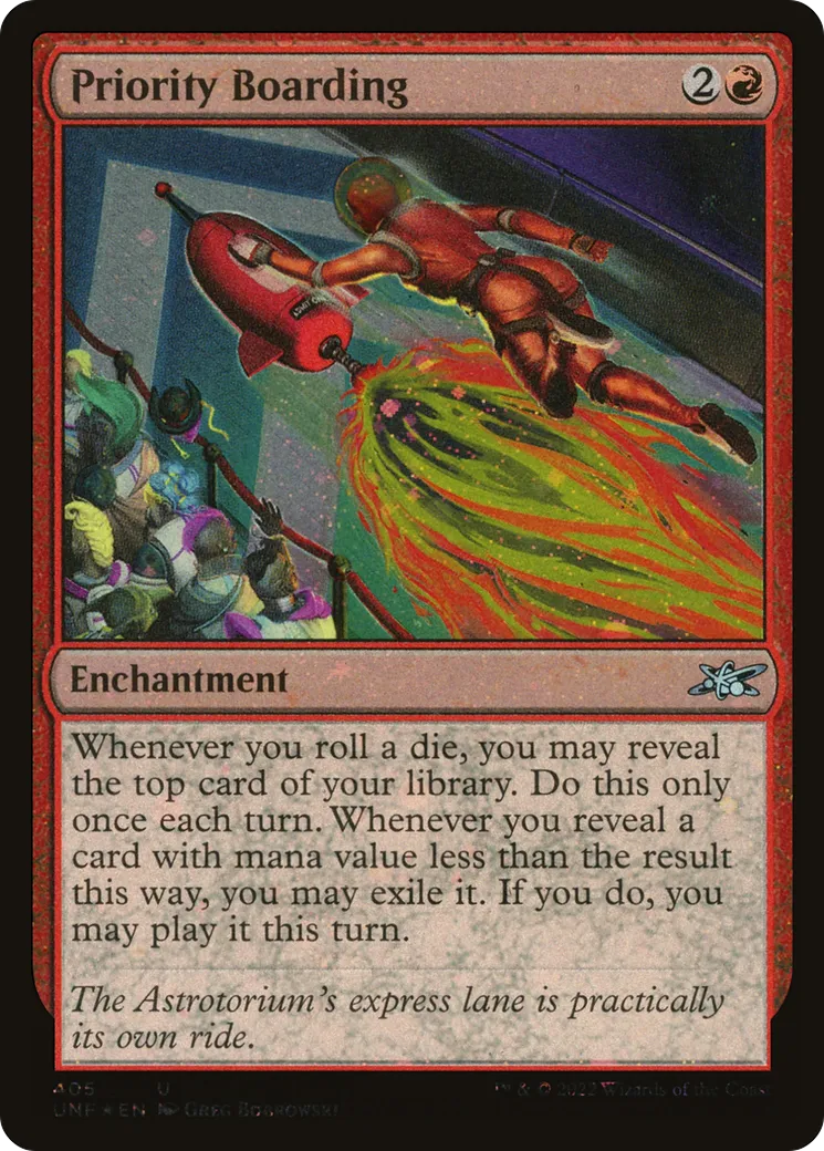 Priority Boarding — Unfinity — Magic: The Gathering