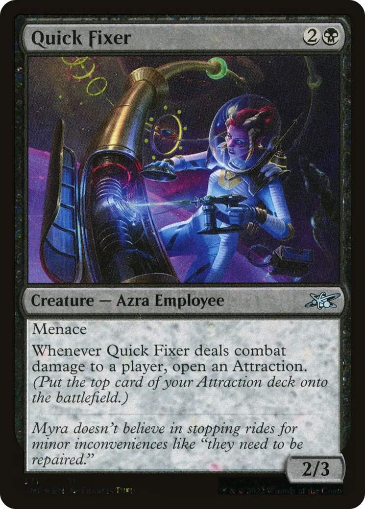 Quick Fixer — Unfinity — Magic: The Gathering