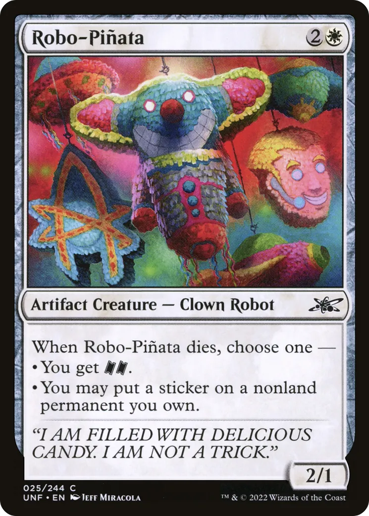 Robo-Piñata — Unfinity — Magic: The Gathering