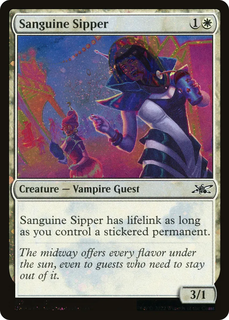 Sanguine Sipper — Unfinity — Magic: The Gathering