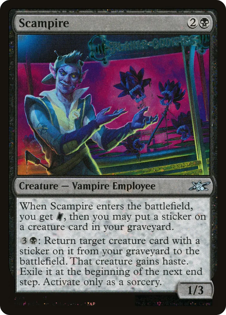 Scampire — Unfinity — Magic: The Gathering
