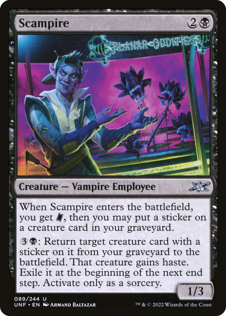 Scampire — Unfinity — Magic: The Gathering