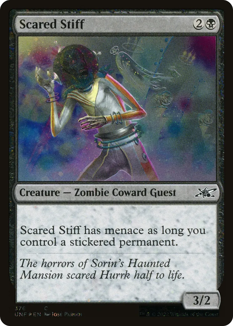 Scared Stiff — Unfinity — Magic: The Gathering