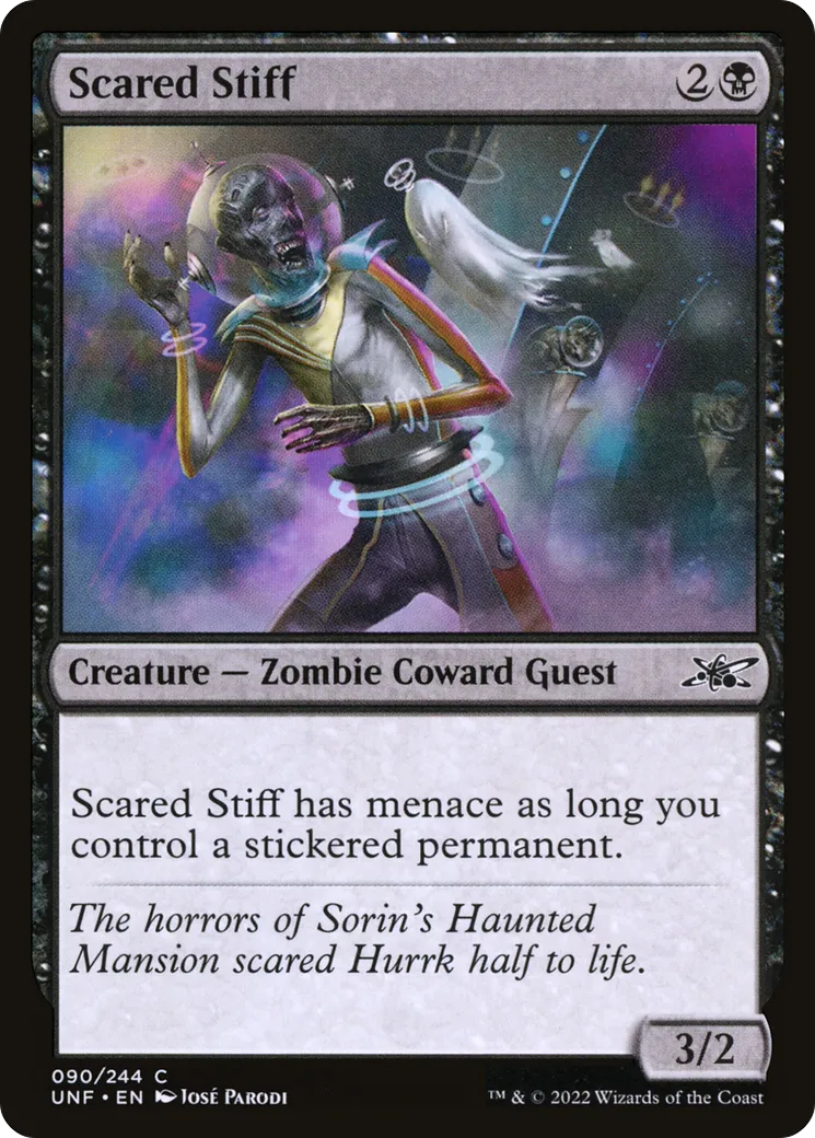 Scared Stiff — Unfinity — Magic: The Gathering