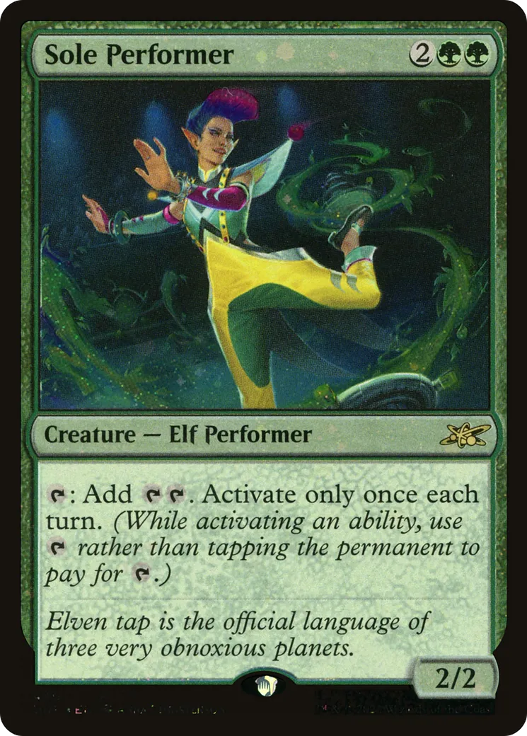 Sole Performer — Unfinity — Magic: The Gathering