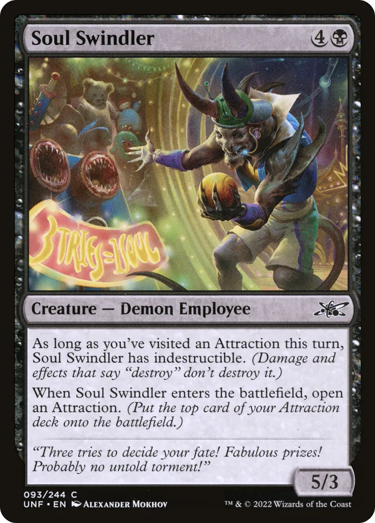 Soul Swindler — Unfinity — Magic: The Gathering
