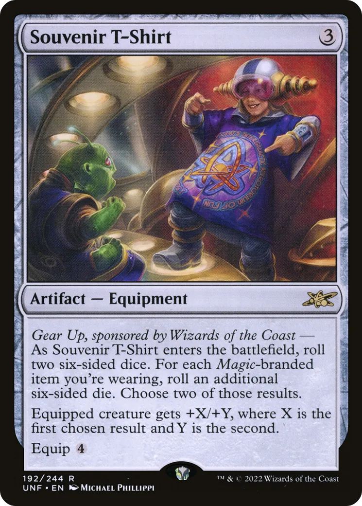 Souvenir T-Shirt — Unfinity — Magic: The Gathering