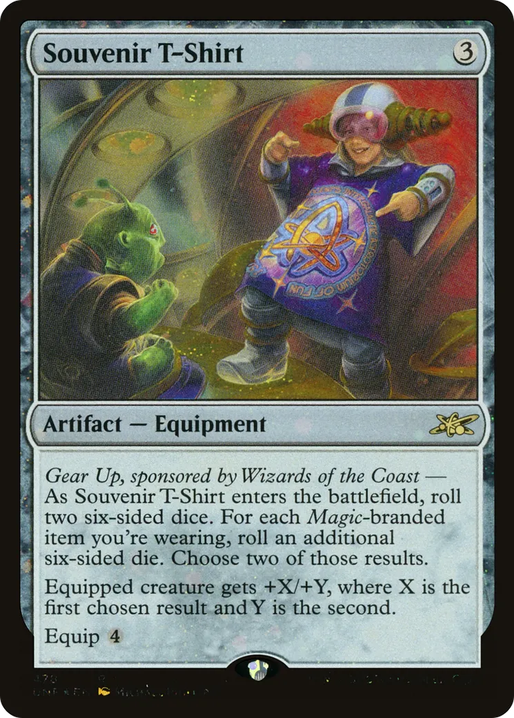Souvenir T-Shirt — Unfinity — Magic: The Gathering